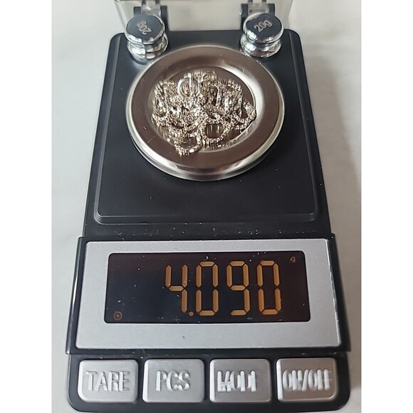 Italy 925 Sterling Silver Chain Necklace Vintage - Picture 10 of 10